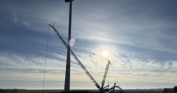 Repowering in Raßlitz mit zwei E-160 steigert Leistung (Foto: Enercon)