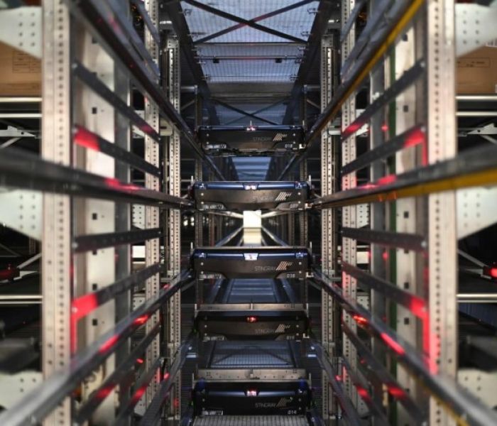 Shuttlelager (Foto: Inther Group)