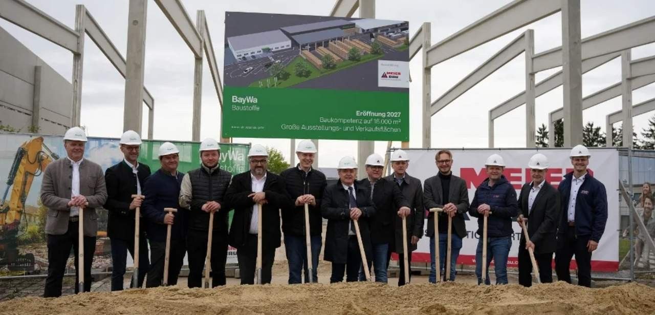 BayWa beginnt Neubau in Pocking mit Investition 6,2 (Foto: BayWa AG)