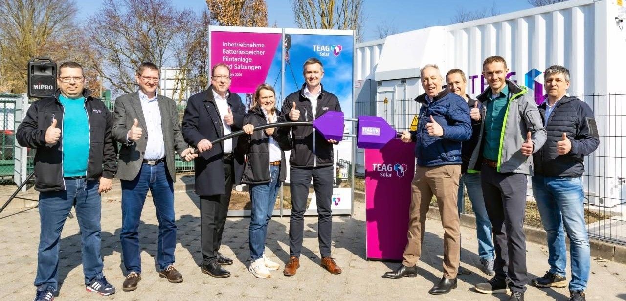TEAG Solar installiert 1,5-MW-Stundenspeicher für stabile Netzversorgung Bad (Foto: TEAG Thüringer Energie AG)